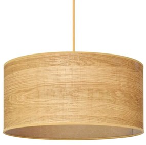 Luster na lanku ALBA 1xE27/15W/230V pr. 40 cm hnedá