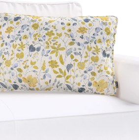 Gabika so šnúrkou, obliečka 60x40cm farba produktu žltá látka zapletaná, vzorované