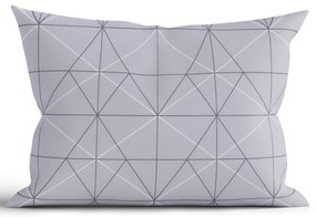 Bavlnená obliečka na vankúš Renforcé 50 × 70 cm – Sebastian sivá