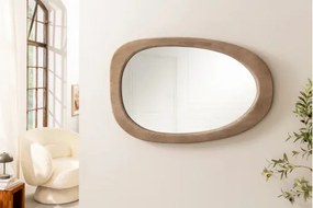 Zrkadlo 46489 Organic 70x105cm Drevo Pínia Béžová  - Komfort-nábytok