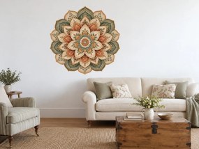 Lístková mandala arch 75 x 75 cm