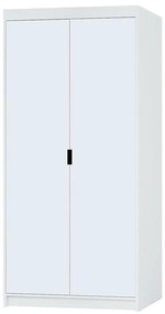 Skriňa Elena 2D biela/zrkadlo