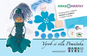 Krasohrátky - Vyrob si vílu Nezábudku