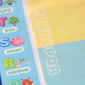 KIK Vodná maliarska podložka 100×80 cm – Abeceda, sada s vodovými fixkami, šablóny 3+