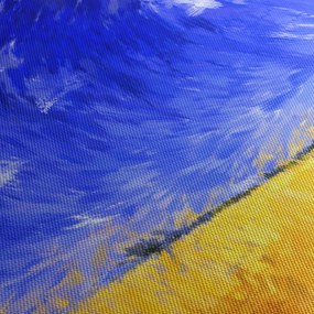 Obraz - Olejomaľba, Zlaté pole (70x50 cm)