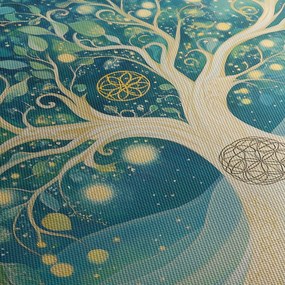 Obraz – Magický strom so špirálami (150x105 cm)
