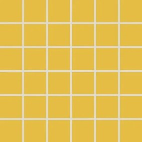 Mozaika Rako Color Two tmavo žltá 30x30 cm mat GDM05142.1, (bal. 1,000 m2 )