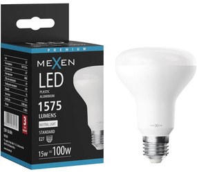 Mexen Nova, LED žiarovka E27, R80, 15W, Neutrálna - 4000K, 1575 lm - L105-E27-1540-01