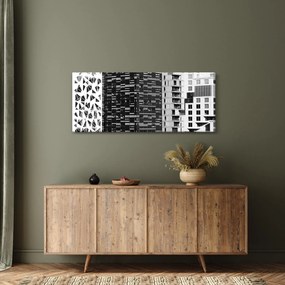 Obraz čiernobiele architektúry (120x50 cm)