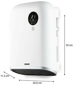 DOMO DO7357F elektrické kúrenie do kúpeľne s WIFI
