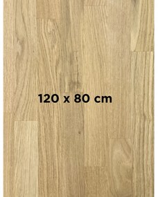 DUBLINO OAK CINK 40 MM - MASÍVNA STOLOVÁ DOSKA 120 x 80 cm