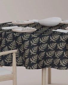 Obrus okrúhly farba produktu viacfarebná látka zapletaná, vzorované