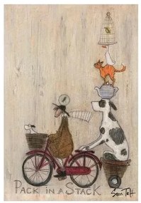 Umelecká tlač Sam Toft - Pack in a Stack, (30 x 40 cm)