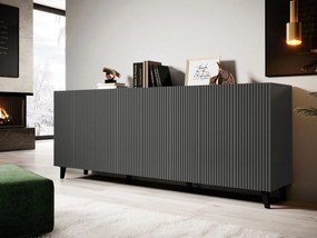 Komoda Tilderi Grey 200, Farby: antracit