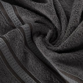 BAMBUSOVÝ UTERÁK MILA14 70X140 CM GRAFITOVÁ