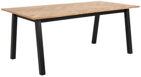 Jedálenský stôl Brighton hnedá 75 × 180 × 95 cm ACTONA