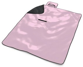 Sablio Plážová deka Bledo ružová: 200x140 cm