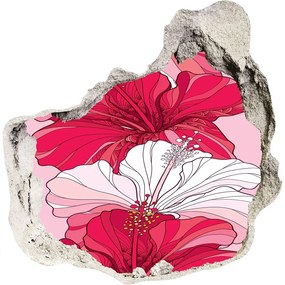 Nálepka fototapeta 3D výhľad Havajské kvety nd-p-98842373