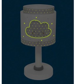 Dalber 76011E - Detská lampička BABY DREAMS 1xE14/8W/230V šedá