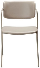 Béžová jedálenská stolička Zed – DAN-FORM Denmark