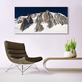 Obraz plexi Zsněžené horské vrcholy 120x60 cm