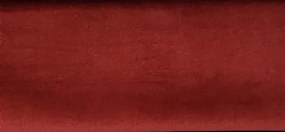 Posteľ boxspring Fresco 180x200 cm, červená látka