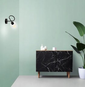 BERGE LED nástenné svietidlo LOFT - 1xE27 - SPRING WHITE