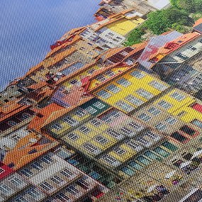 Obraz - Ribeira, Portugalsko (150x105 cm)
