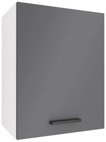 Kuchynská skrinka Belini horná 45 cm šedý mat  TOR SG45/1/WT/SR/0/B1