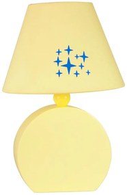 Candellux OFELIA Stolná lampa GAB. MDF 1X40W E14 Gold 41-62492