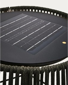LED stolové/prenosné vonkajšie svietidlo so solárnym panelom ø 33 cm Aldet – Kave Home
