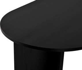 Dizajnový jedálenský stôl Zaramama 180 cm čierny