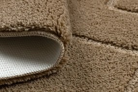 Kúpeľňový koberček SUPREME LINES línie, béžový