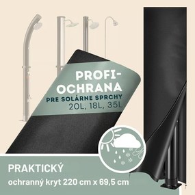 Solárna sprcha BOW, 20l, čierna Monzana