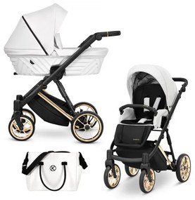 Kočík Kunert Ivento Premium 2v1 - white pearl
