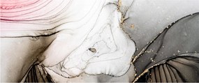 Obraz - Mramorový atrament (120x50 cm)