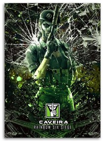 Gario Obraz na plátne Zelená postava hrajúca Rainbow Six Siege - SyanArt Rozmery: 60 x 90 cm