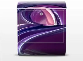 Manufakturer -  Poštová schránka Kruhy vo fialovej farbe