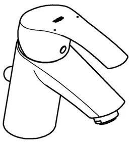 GROHE 33265002 - Umývadlová batéria EUROSMART DN 15 veľkosť S lesklý chróm