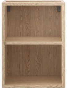 Mexen Box-A, otvorená skrinka s policou 35 cm, dub, 91AX2-0350-470-0-81