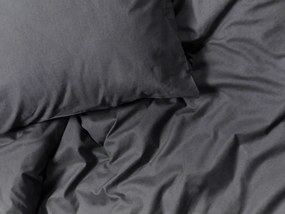 Bavlnené obliečky CALMORA tmavo sivé Rozmer obliečky: 2 ks 70 x 90 cm | 160 x 220 cm