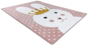 Koberec PETIT BUNNY KRÁLIK ružový