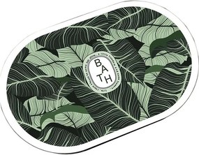 Zelená kúpeľňová predložka 60x100 cm Aleas – Foutastic