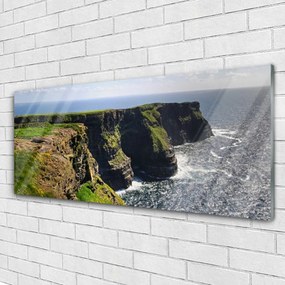 Obraz na akrylátovom skle Skala more príroda 125x50 cm