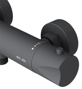 Sprchová batéria AM.PM Hit FTA40022 termostat, čierna