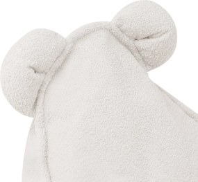 Kreslo medvedík krémový baranček