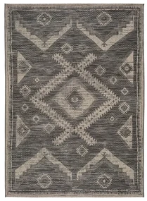 Sivý vonkajší koberec Universal Devi Ethnic, 120 x 170 cm