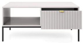 Konferenční stolek Nova 104 cm šedý/černý