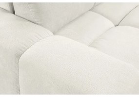 Rozkladacia čalúnená trojmiestna pohovka s úložným priestorom ALMADA béžová