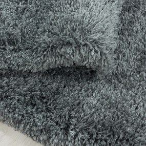 Ayyildiz koberce Kusový koberec Fluffy Shaggy 3500 light grey kruh - 120x120 (priemer) kruh cm